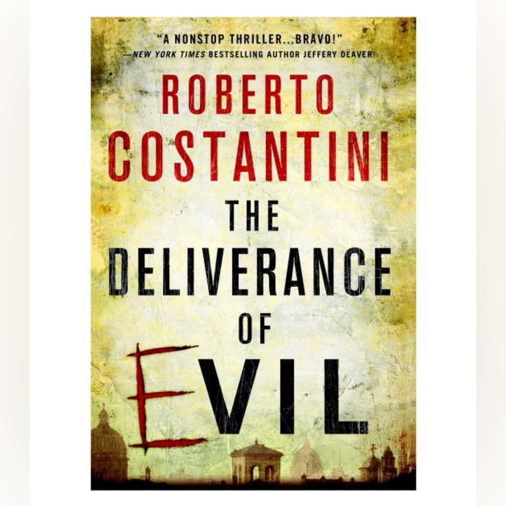 3/$15 The Deliverance of Evil by Robert Costantini Hardcover Bestseller Novel